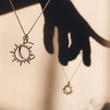 Lune et Soleil Chain (moon and sun) -customer cancellation