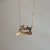 Baby Mama Nameplate Chain
