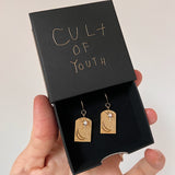 Opalite Sun and Moon Hoops