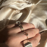 Baby Moon Stacker Ring