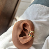 Chunky Jewelled Ear Cuff