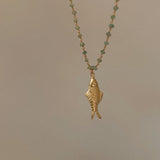 Milky Emerald Fortune Fish