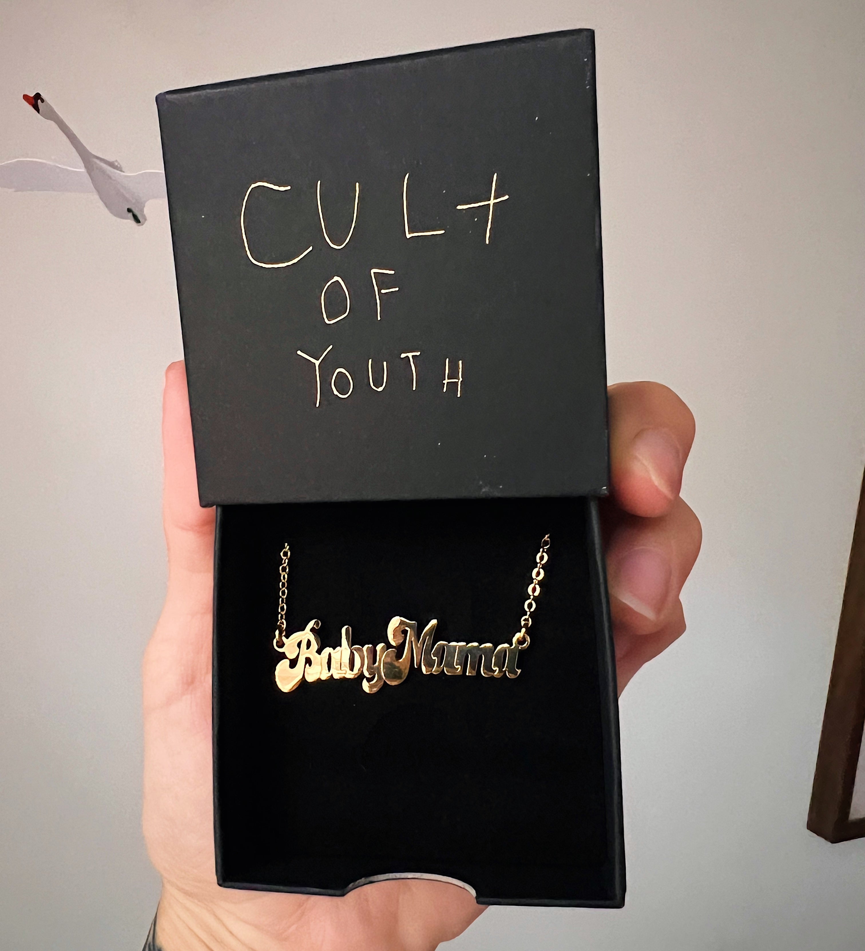 Baby Mama Nameplate Chain