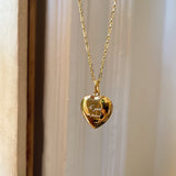Locket ~ No Grit No Pearl / Heart