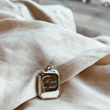 Locket ~ No Grit, No Pearl / Rectangular