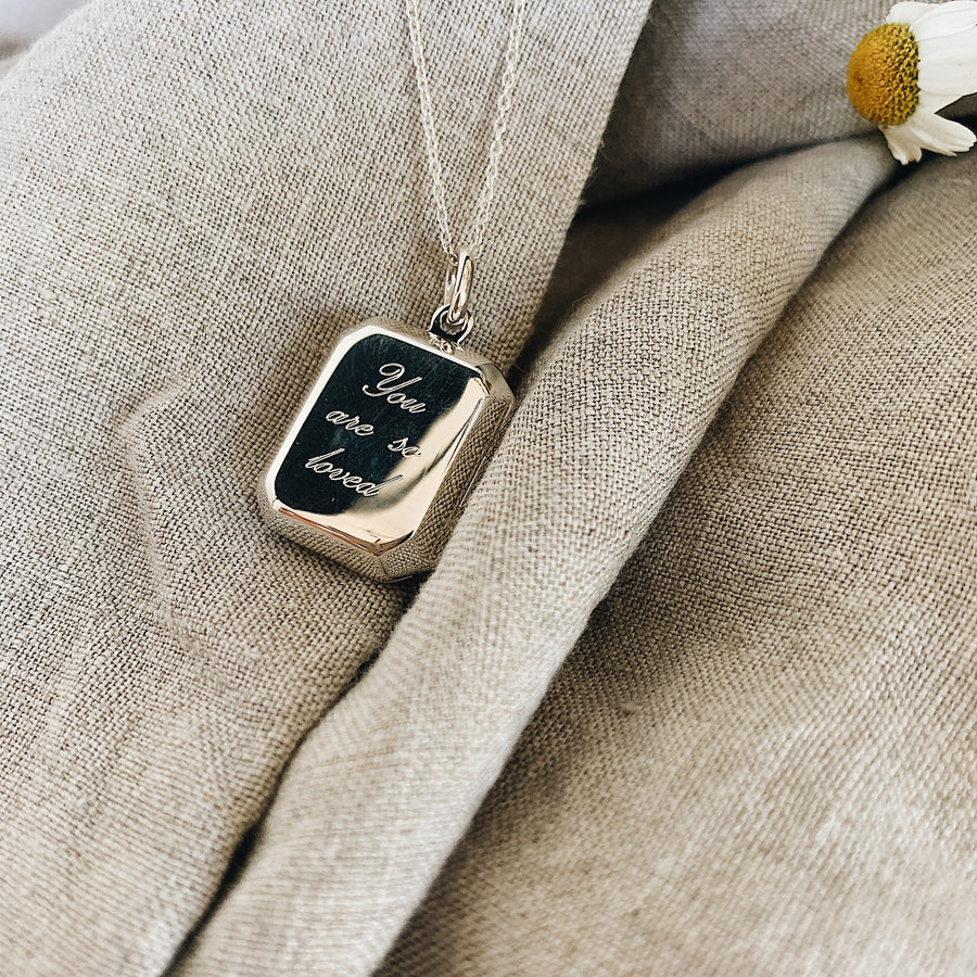 Locket ~ You Are So Loved / Rectangular