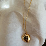 Locket ~ No Grit No Pearl / Heart