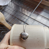 Locket ~ No Grit No Pearl / Heart