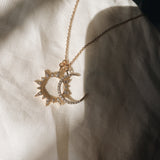 Lune et Soleil Chain (moon and sun)