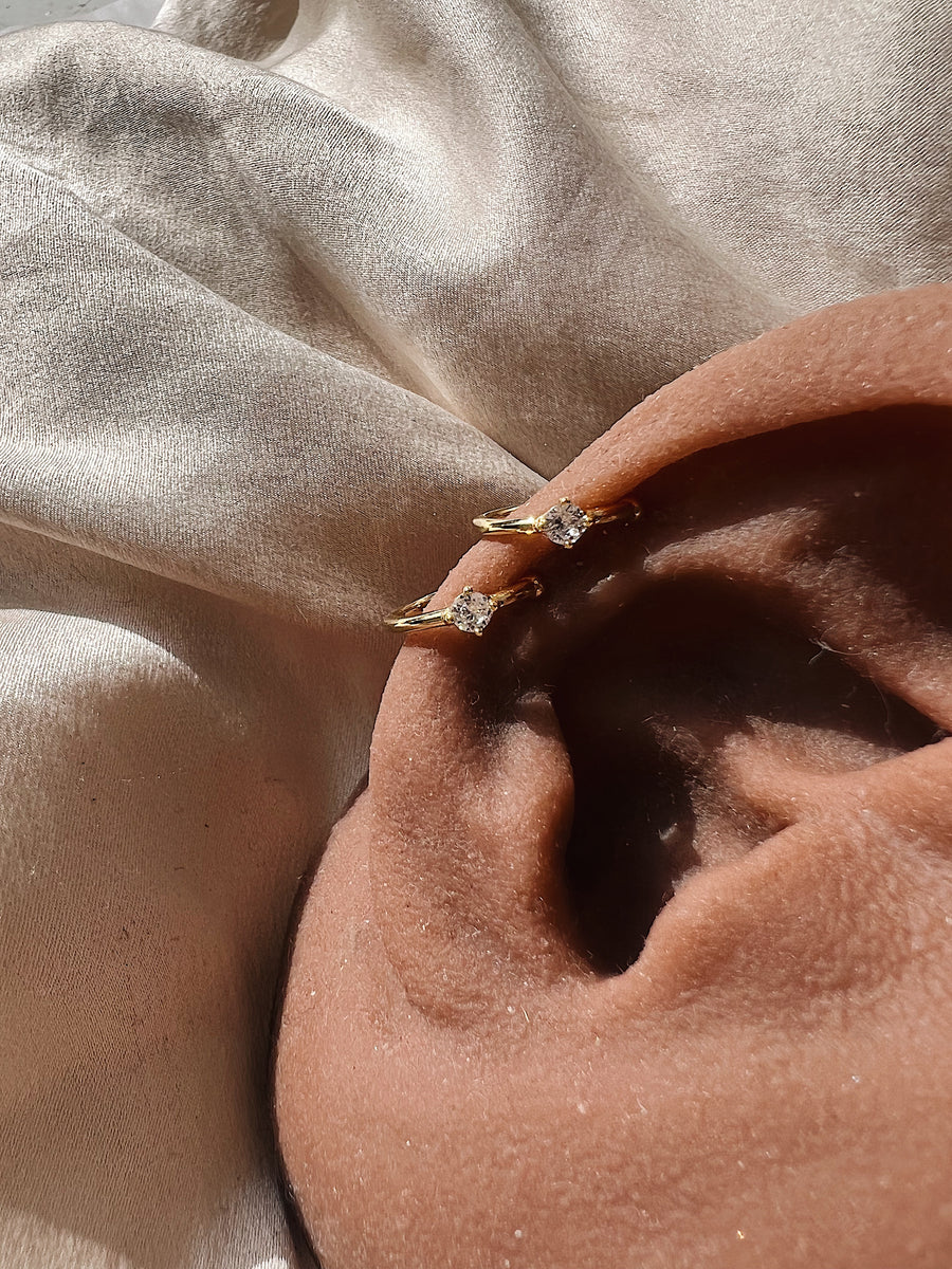 One Stone Band Ear Cuff