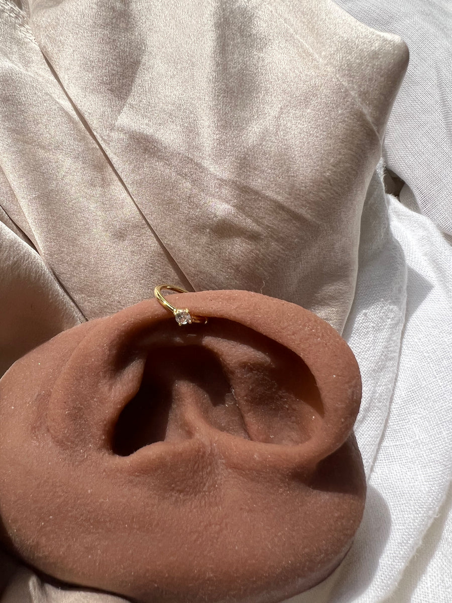 One Stone Band Ear Cuff