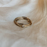 Simple Ring Stackers / Gold Fill Best Friend Rings