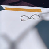 Teeny Tiny Opalite Hoops