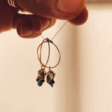 Baby Skull Hoops