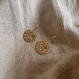 Crystal Eye Hoops