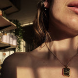 Locket ~ No Grit, No Pearl / Rectangular