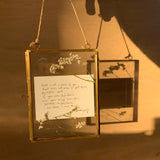Framed Handwritten Poem