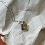 Locket ~ No Grit, No Pearl / Rectangular