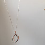 Mixed Metals Wishbone Chain