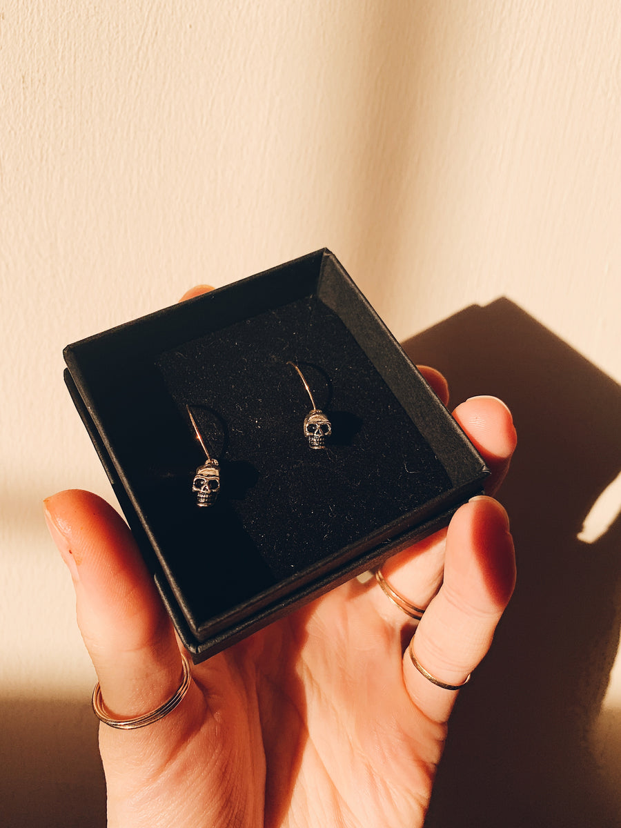 Baby Skull Hoops